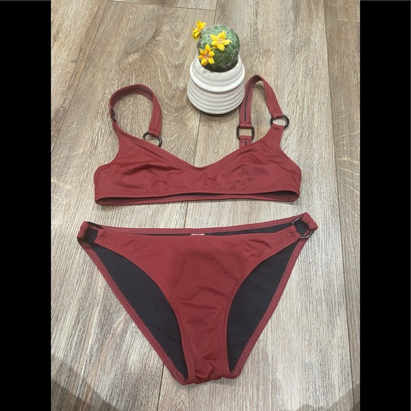 STAUD X solid striped Romy bikini - Picture 2 of 6